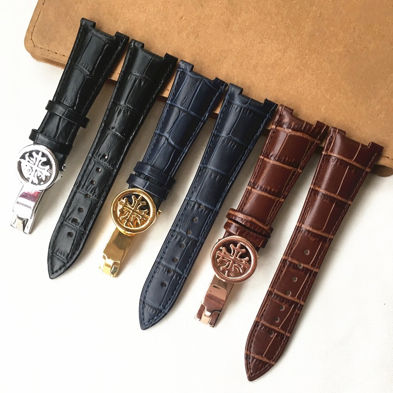 Correa de reloj de cuero compa - Patek Philippe Watch Nautilus reseña y precio