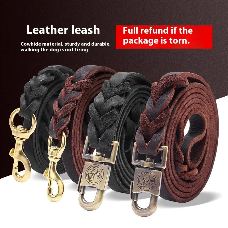 Correa para perro de cuero gen - Leather Strap Quick Release reseña y precio
