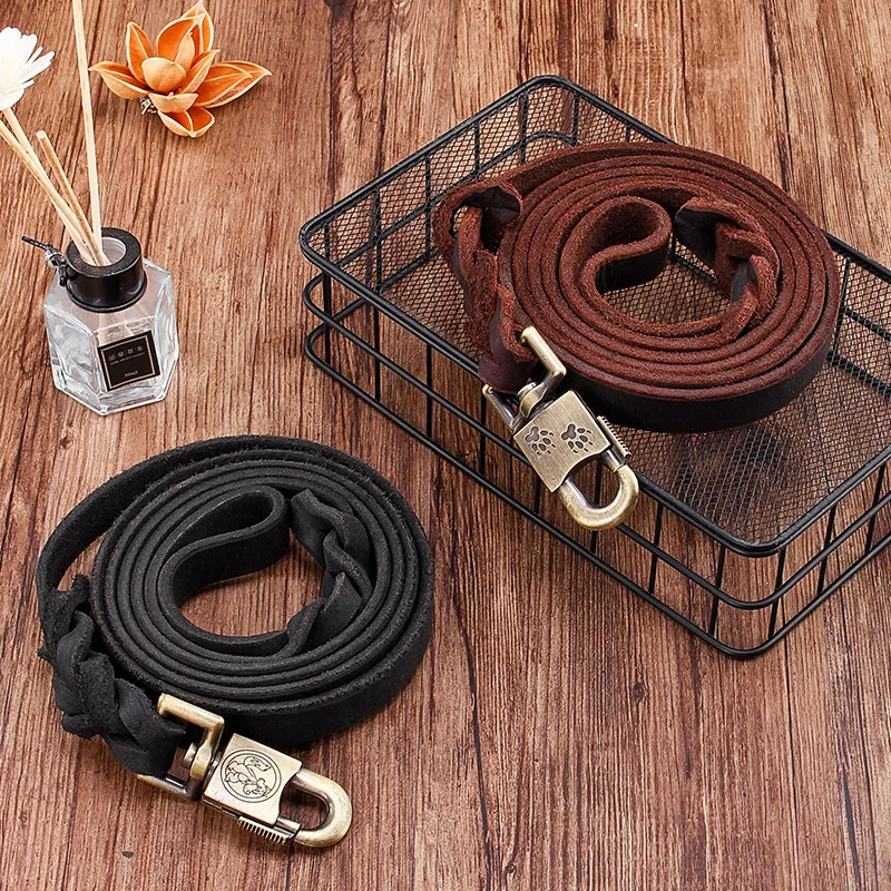 Correa para perro de cuero gen - Leather Strap Quick Release reseña y precio