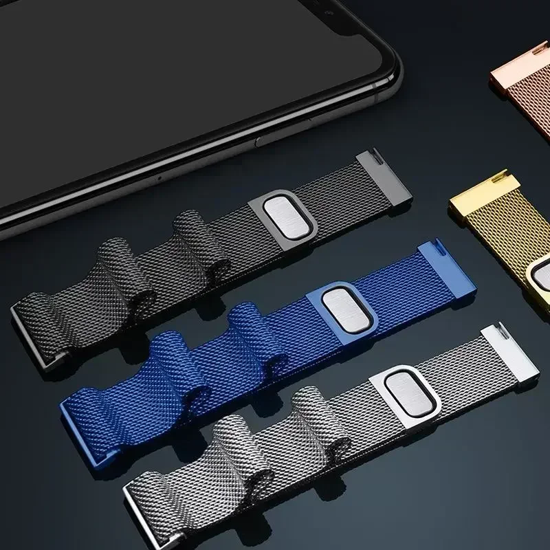 Bucle milanés de 20mm y 22mm p - Milanese Loop Magnetic reseña y precio